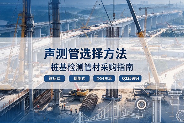 石门声测管选型标准