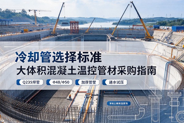 石门冷却管选择标准
