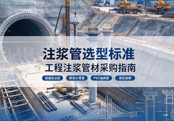 石门注浆管选型标准